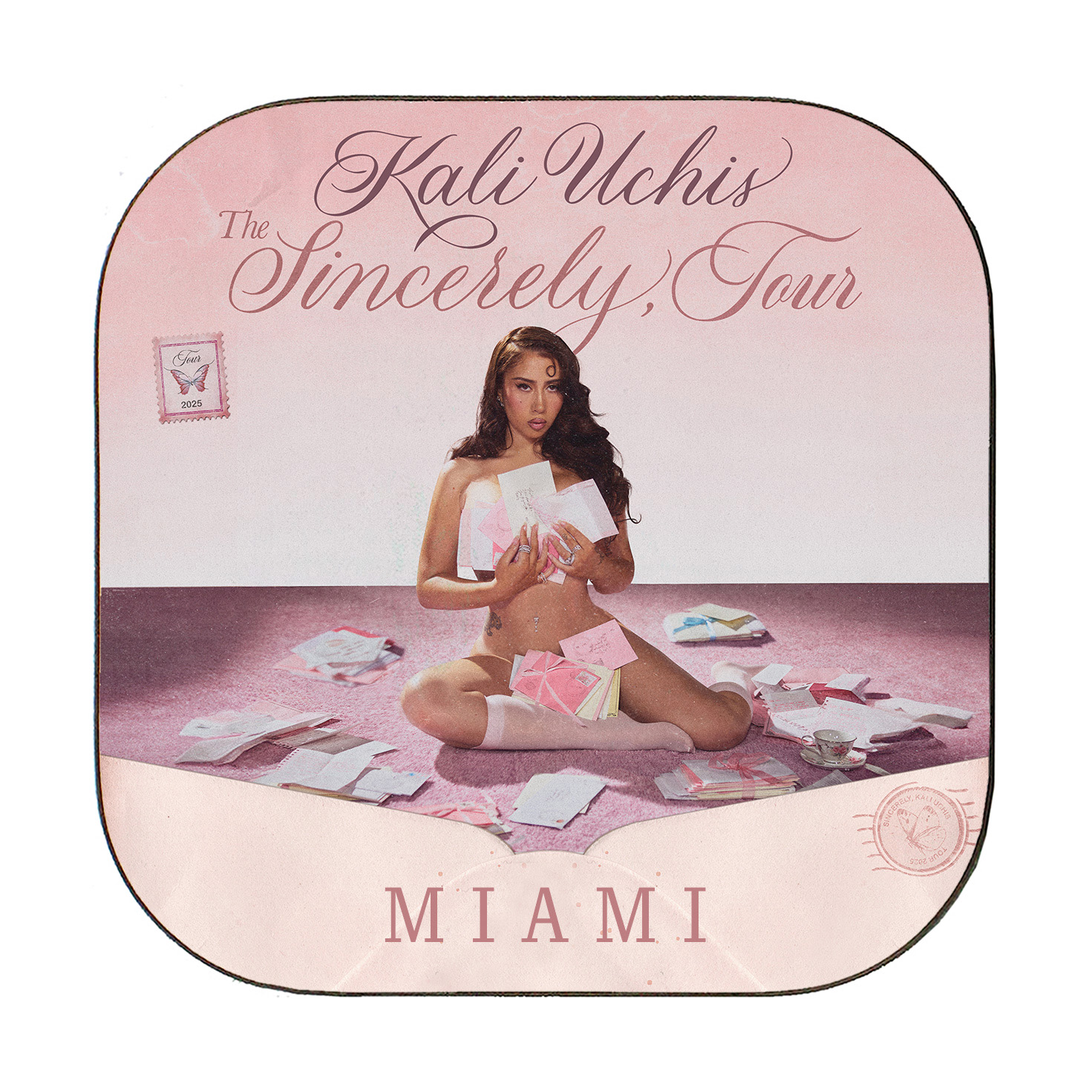 KALI UCHIS Hardboard & Fiberglass Coaster