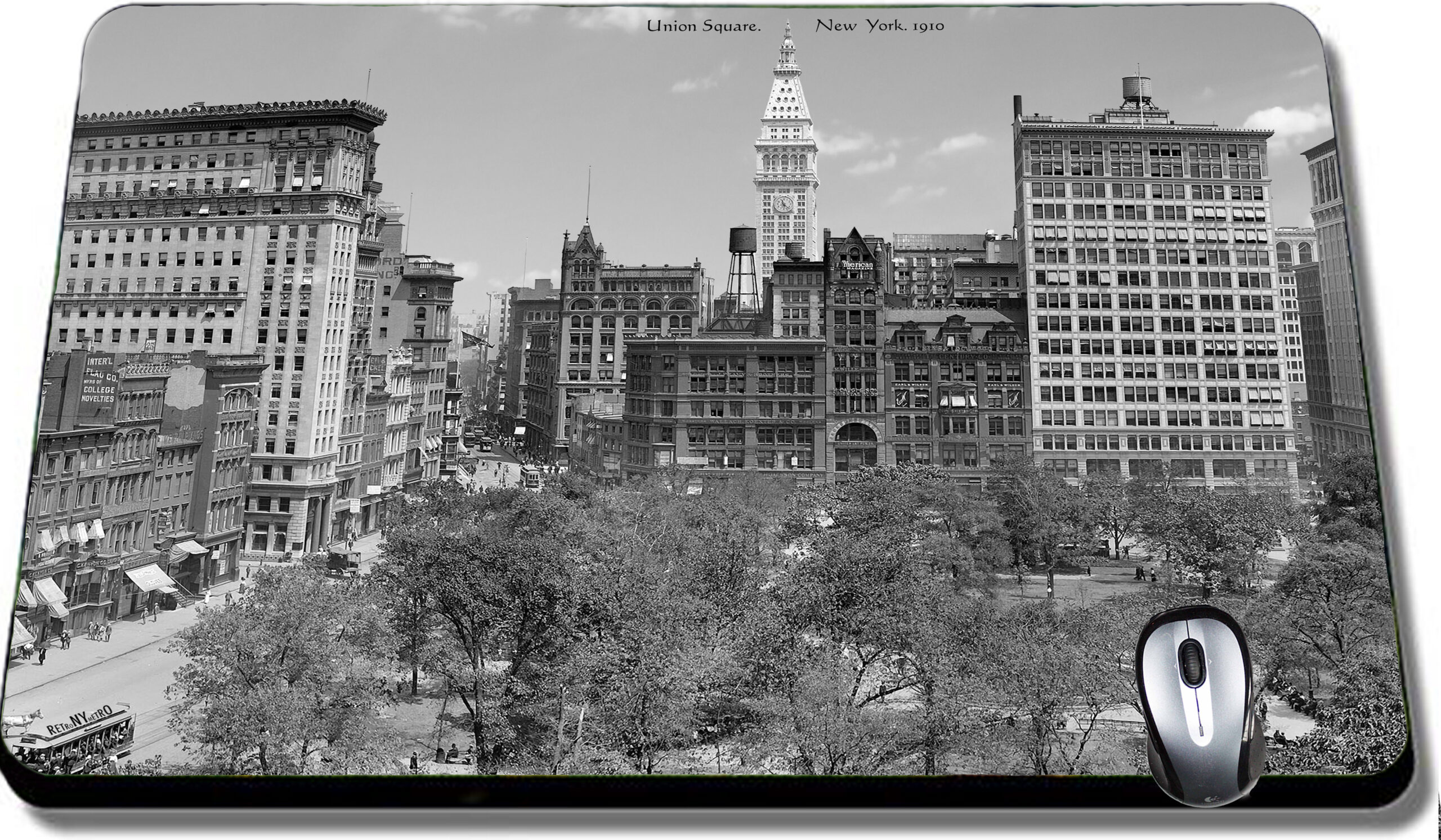Mouse Pad Union Square. New York. 1910