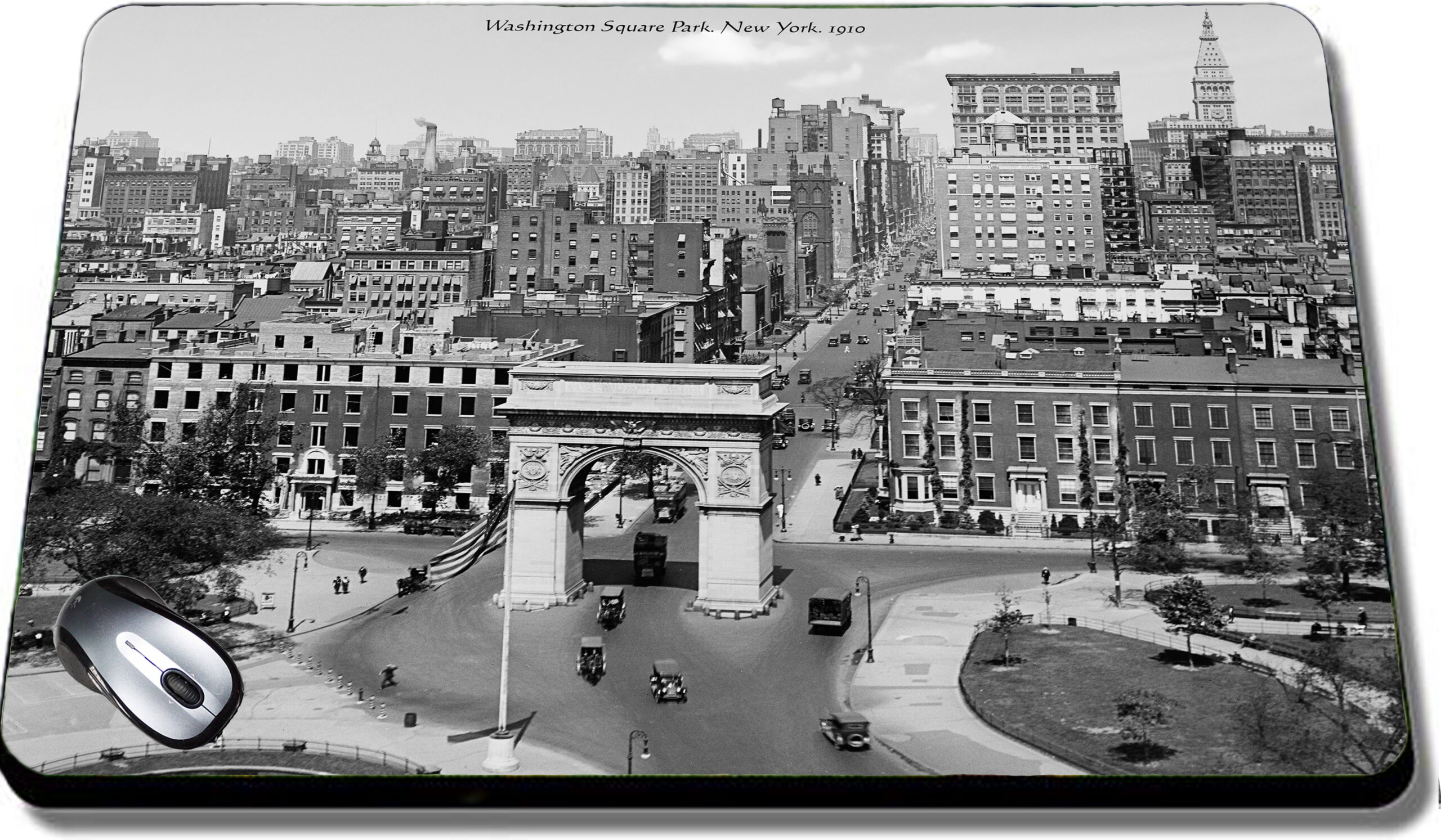 Mouse Pad Washington Square Park. 1910