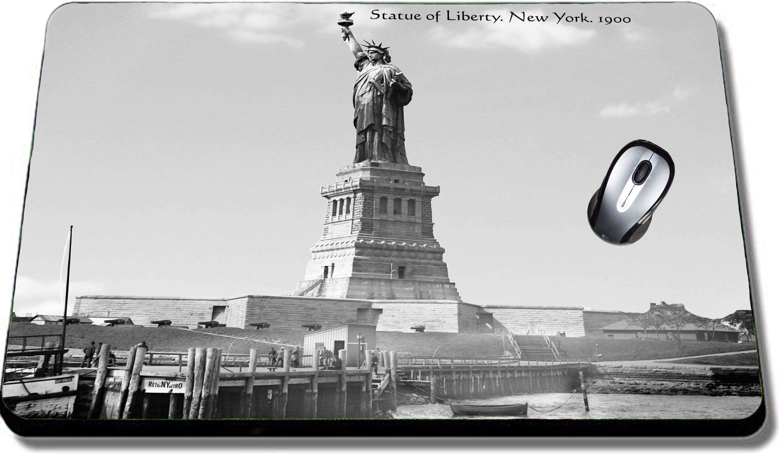 Mouse Pad Statue of Liberty. 1900