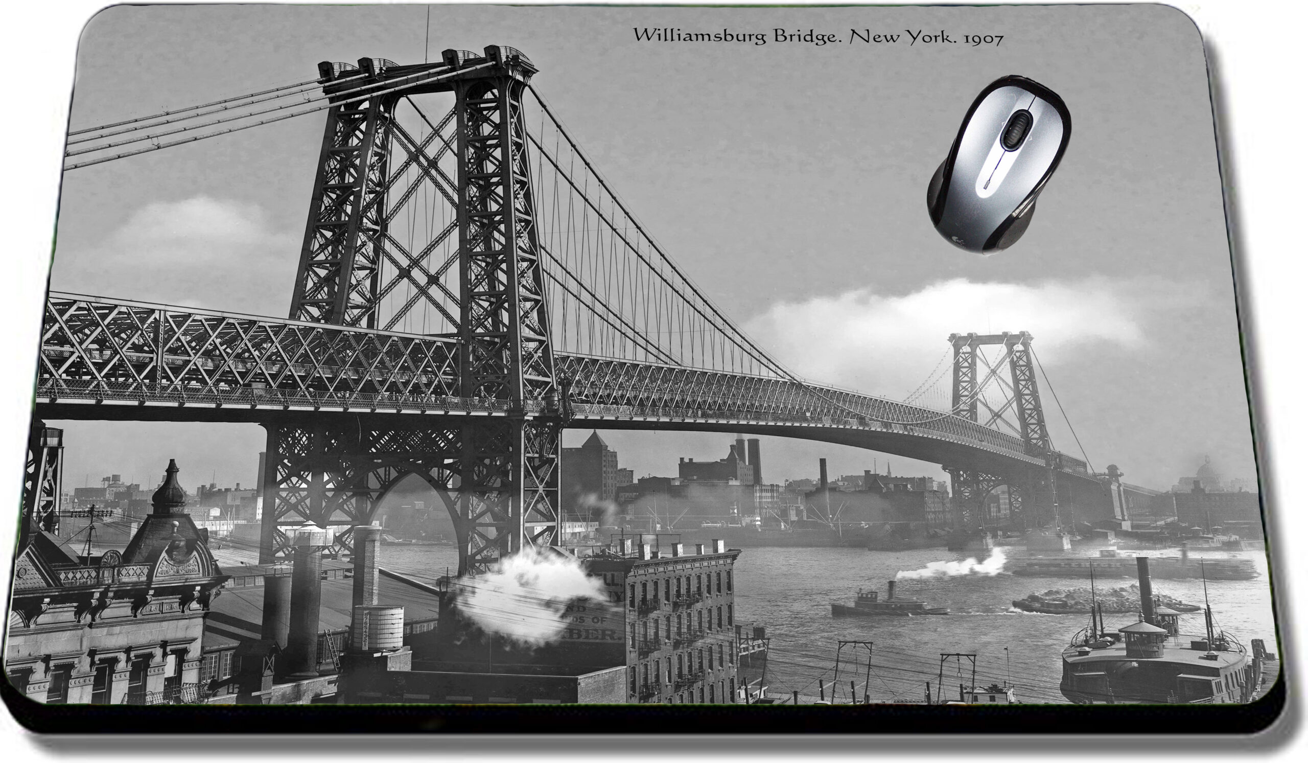 Mouse Pad Williamsburg Bridge. New York. 1907 