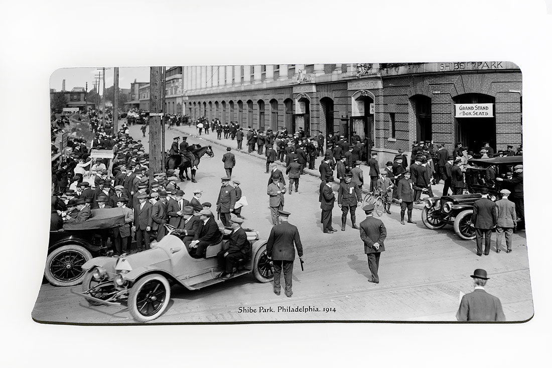 Philadelphia. Placemat. Shibe Park. 1914