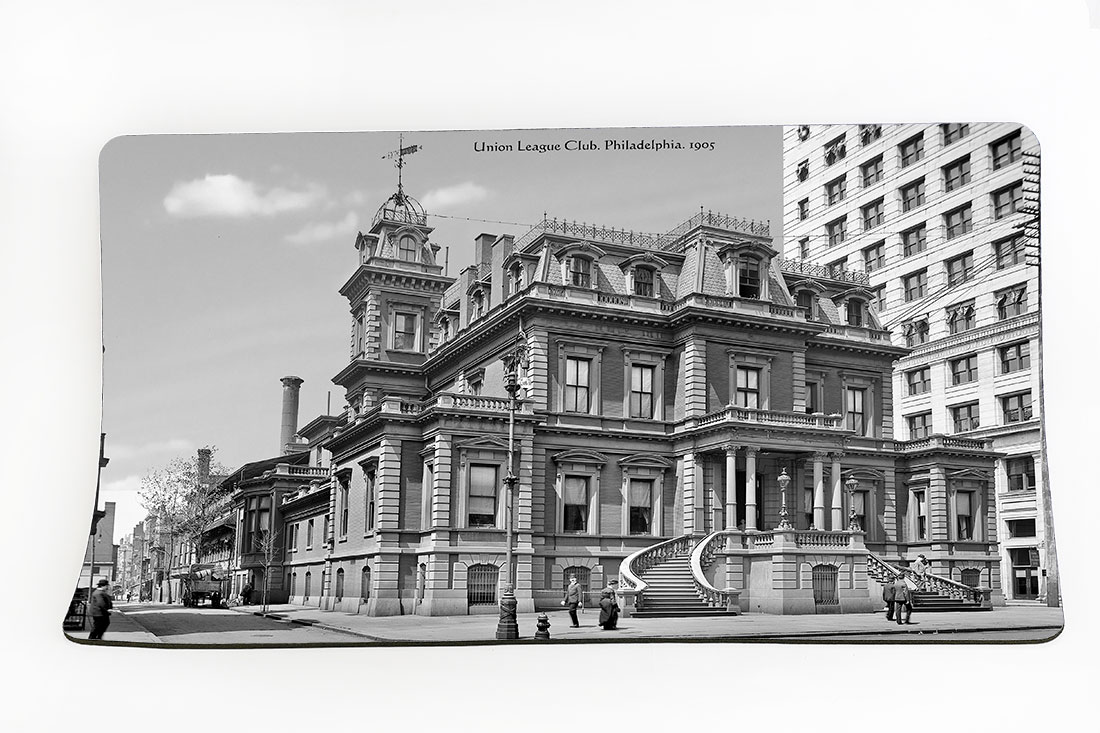 Philadelphia. Placemat. Union Ligue Club. 1905