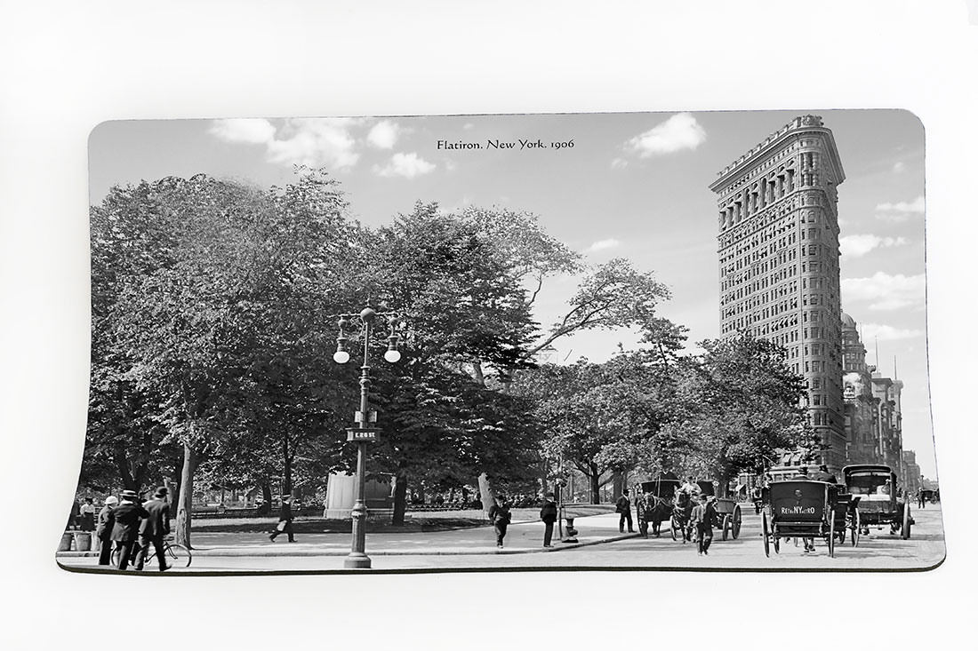 New York Placemat. Flatiron. New York. 1906