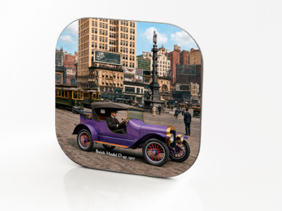 1917 Buick Model D-45 vintage New York City hardboard and fiberglass coaste